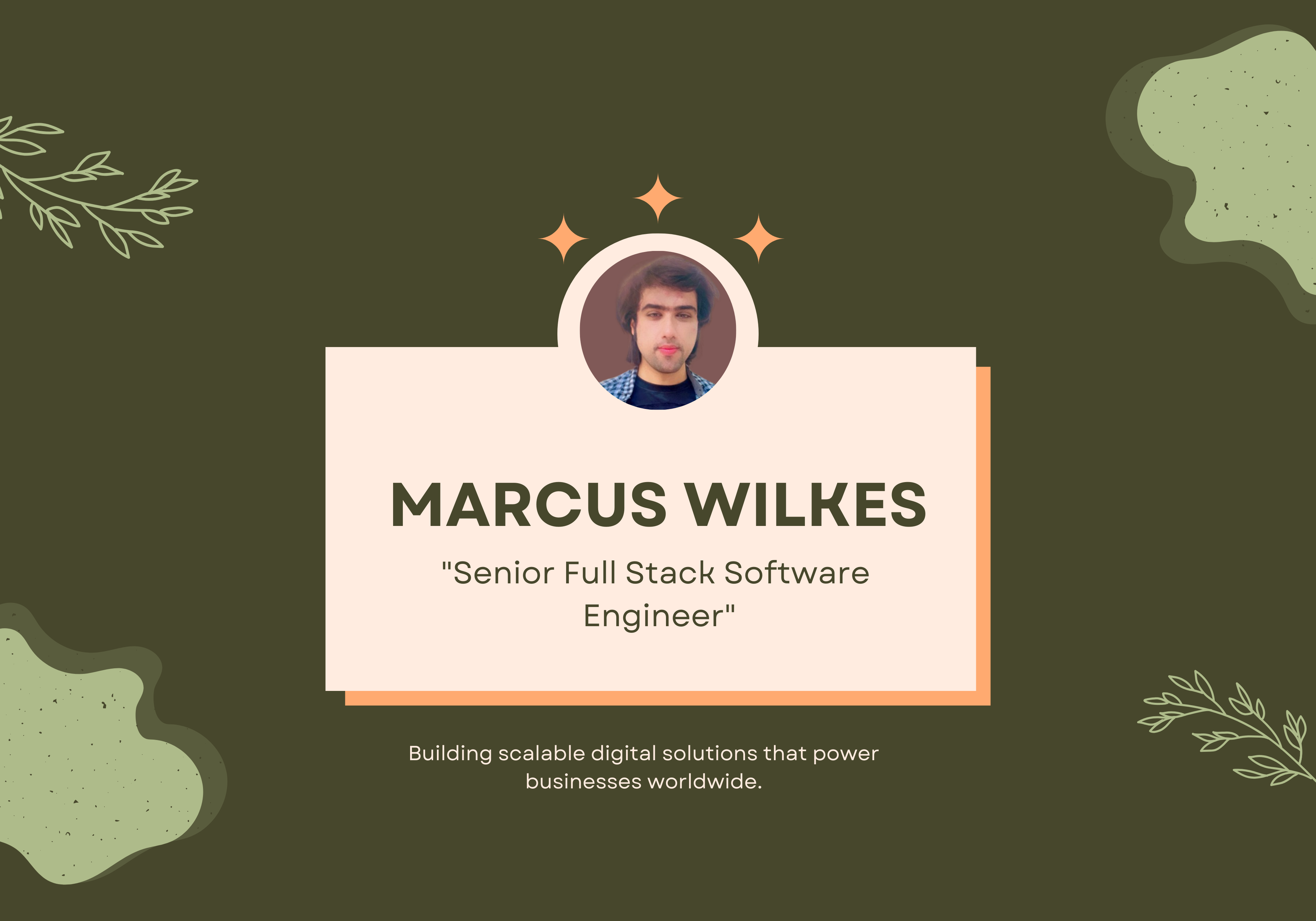 I'm a software engineer